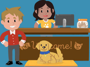 cartoon-pet-resort-desk Cartoon Pet Resort Desk
