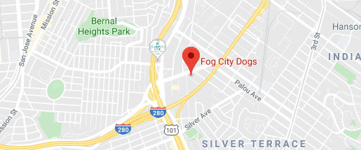 Fog City Dogs map