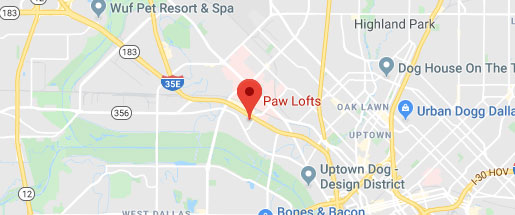 Paw Lofts map