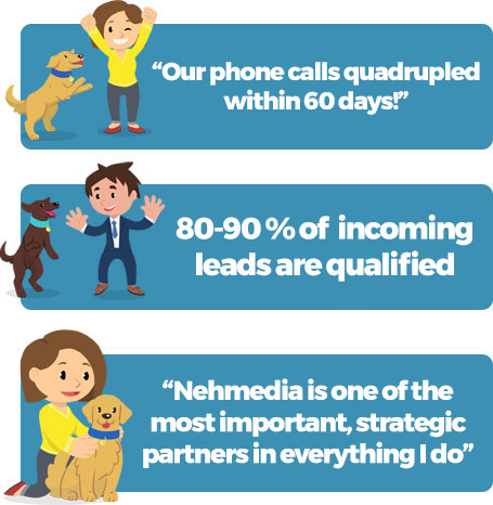 Nehmedia is one of the most important, strategic partners in everything I do