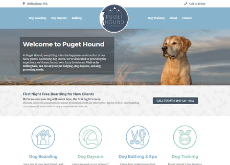 Puget Hound website
